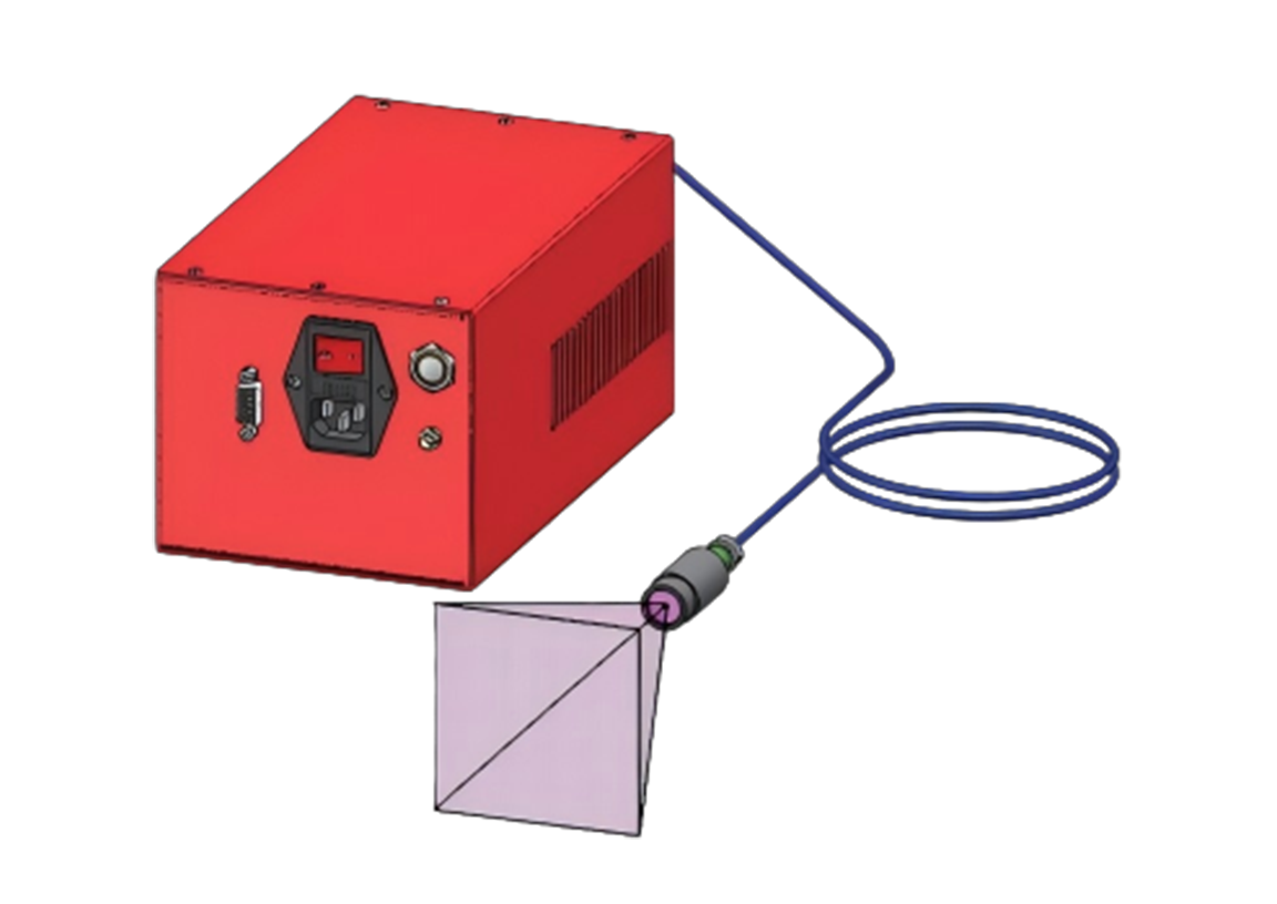 Square Light Spot Semiconductor Laser 50W.png