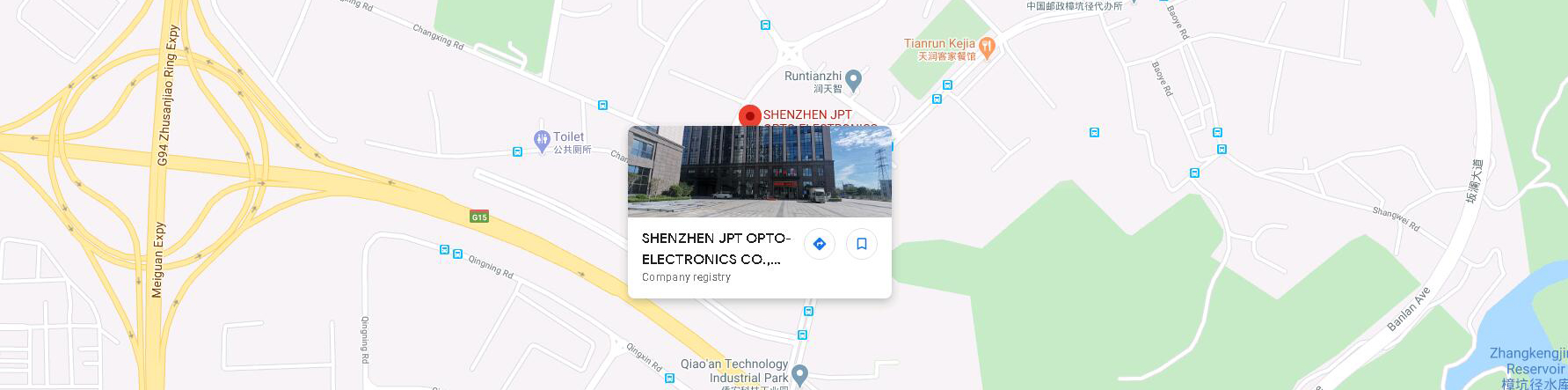 SHENZHEN JPT OPTO-ELECTRONICS CO., LTD. address